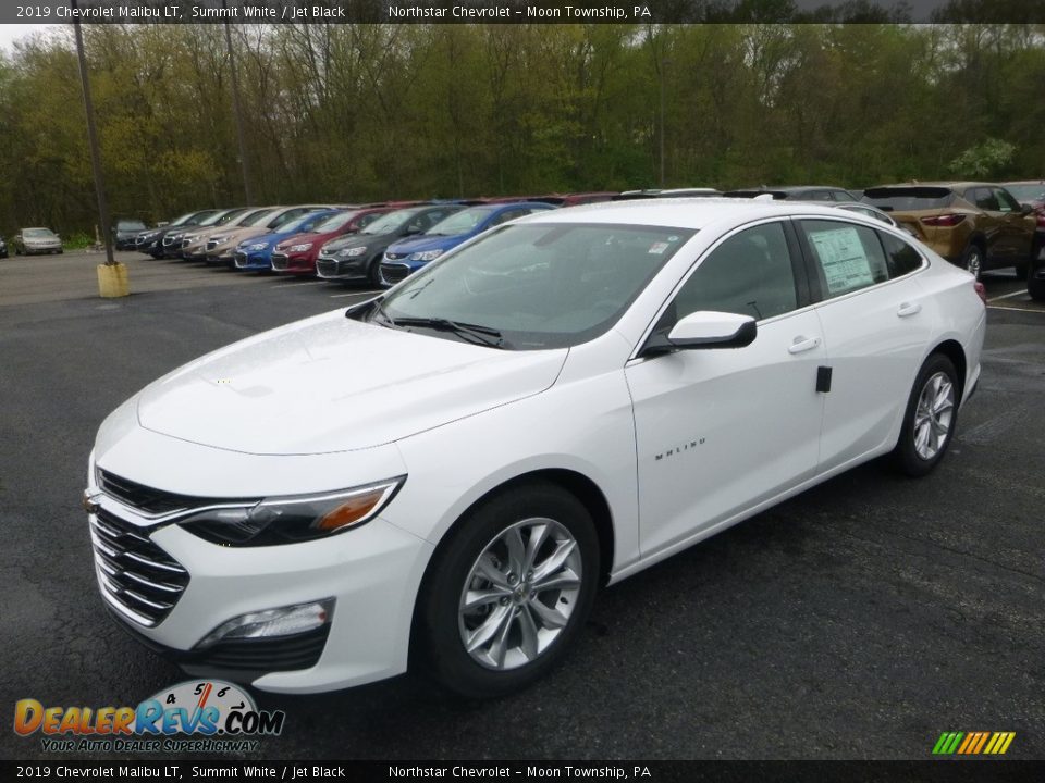 2019 Chevrolet Malibu LT Summit White / Jet Black Photo #1