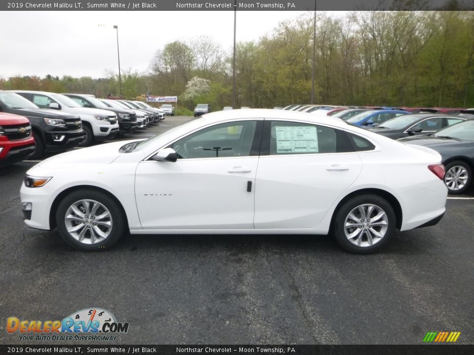 2019 Chevrolet Malibu LT Summit White / Jet Black Photo #2