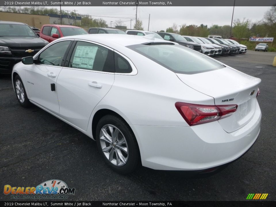 2019 Chevrolet Malibu LT Summit White / Jet Black Photo #3