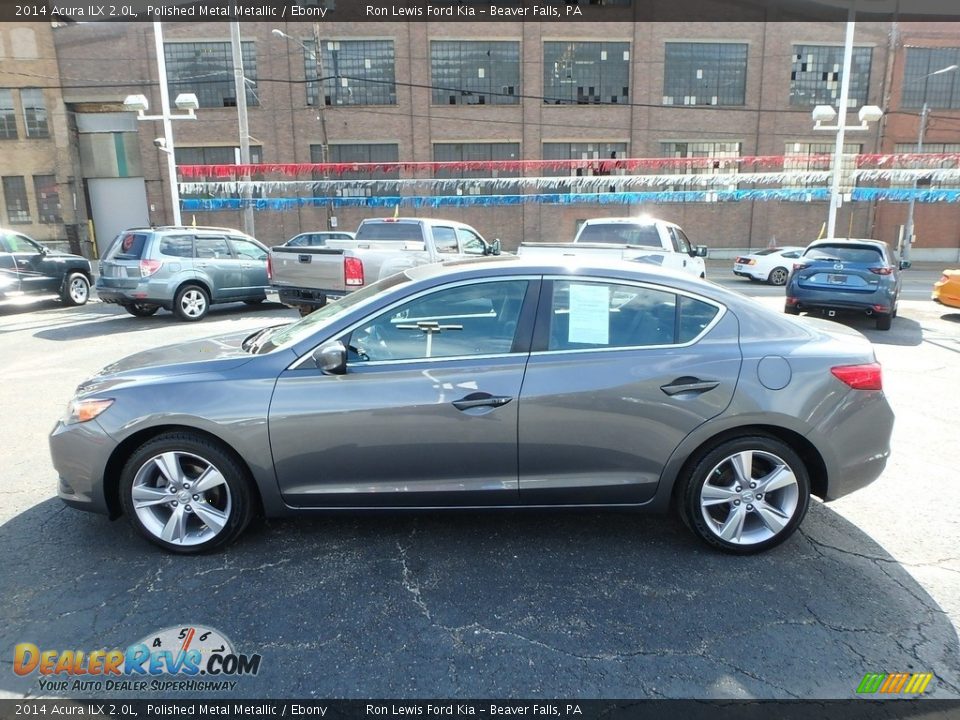 2014 Acura ILX 2.0L Polished Metal Metallic / Ebony Photo #5