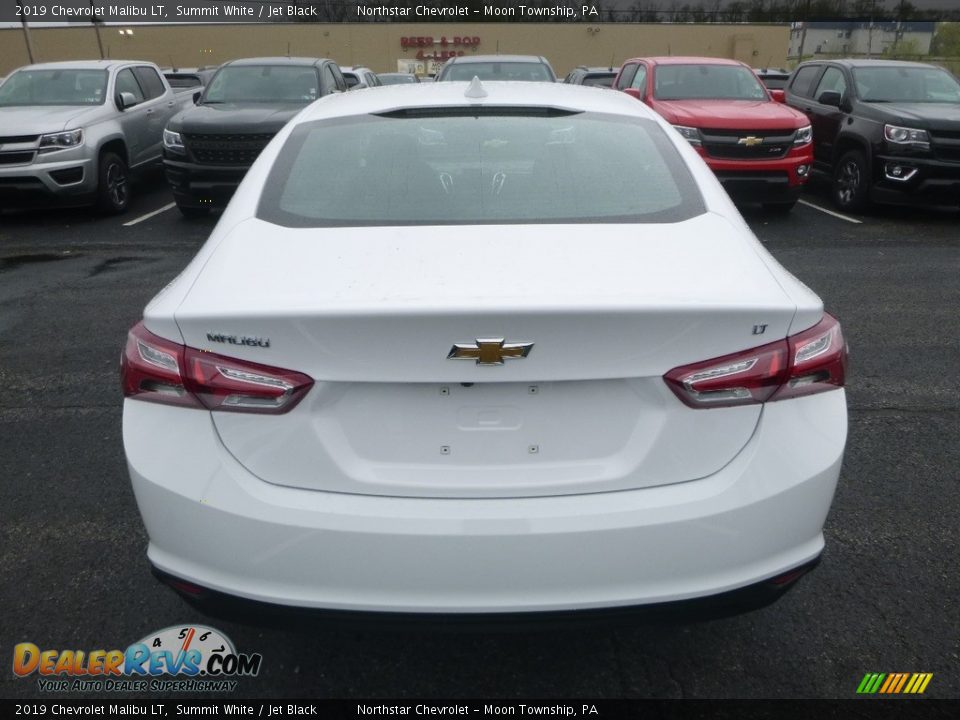 2019 Chevrolet Malibu LT Summit White / Jet Black Photo #4