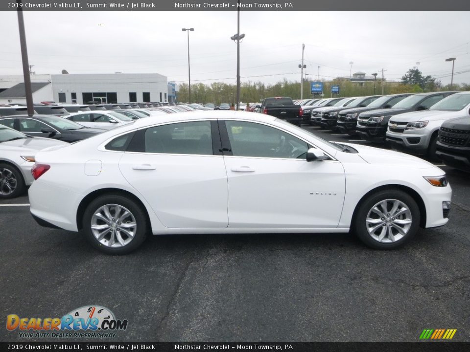 2019 Chevrolet Malibu LT Summit White / Jet Black Photo #6