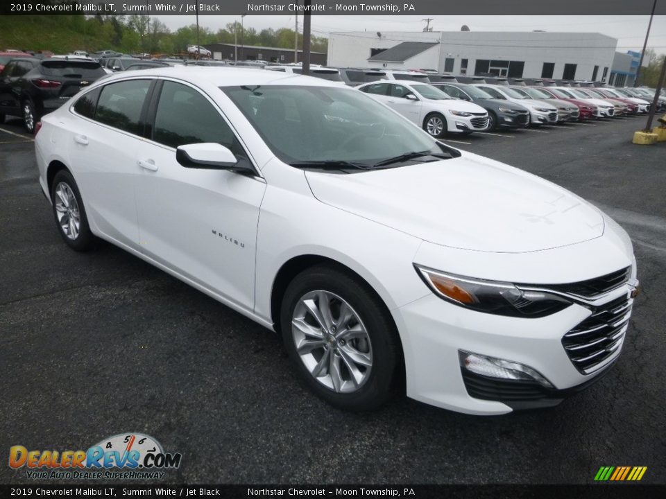 2019 Chevrolet Malibu LT Summit White / Jet Black Photo #7