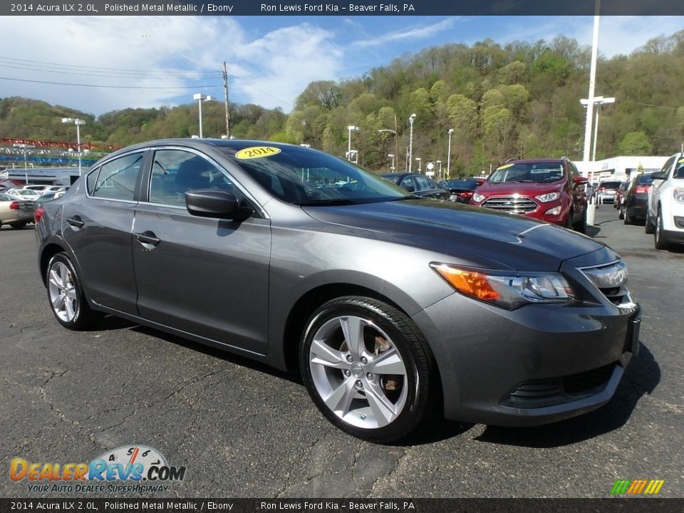 2014 Acura ILX 2.0L Polished Metal Metallic / Ebony Photo #8