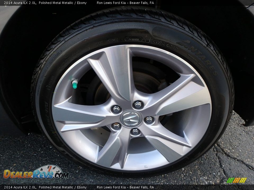 2014 Acura ILX 2.0L Polished Metal Metallic / Ebony Photo #9