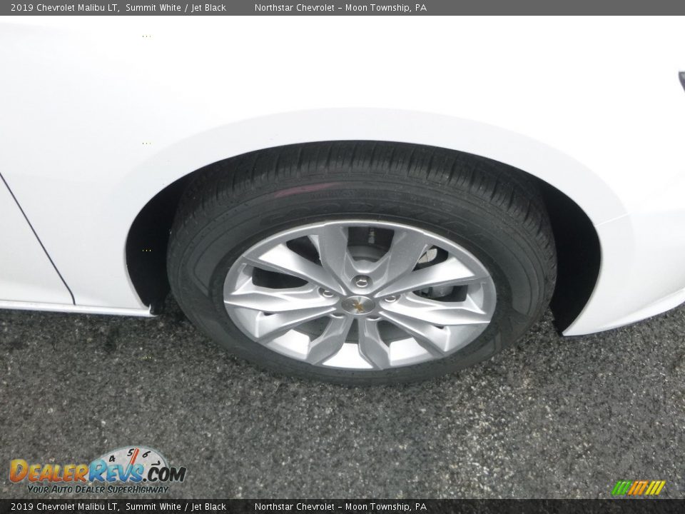 2019 Chevrolet Malibu LT Summit White / Jet Black Photo #9