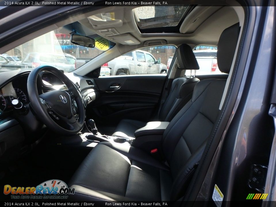 2014 Acura ILX 2.0L Polished Metal Metallic / Ebony Photo #10