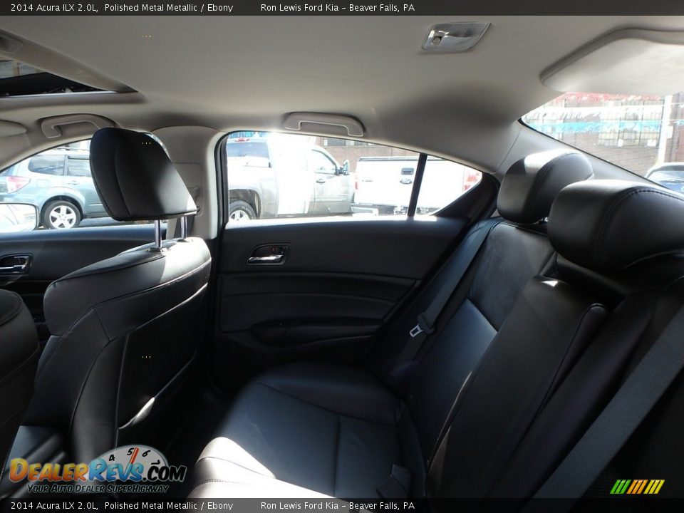 2014 Acura ILX 2.0L Polished Metal Metallic / Ebony Photo #11