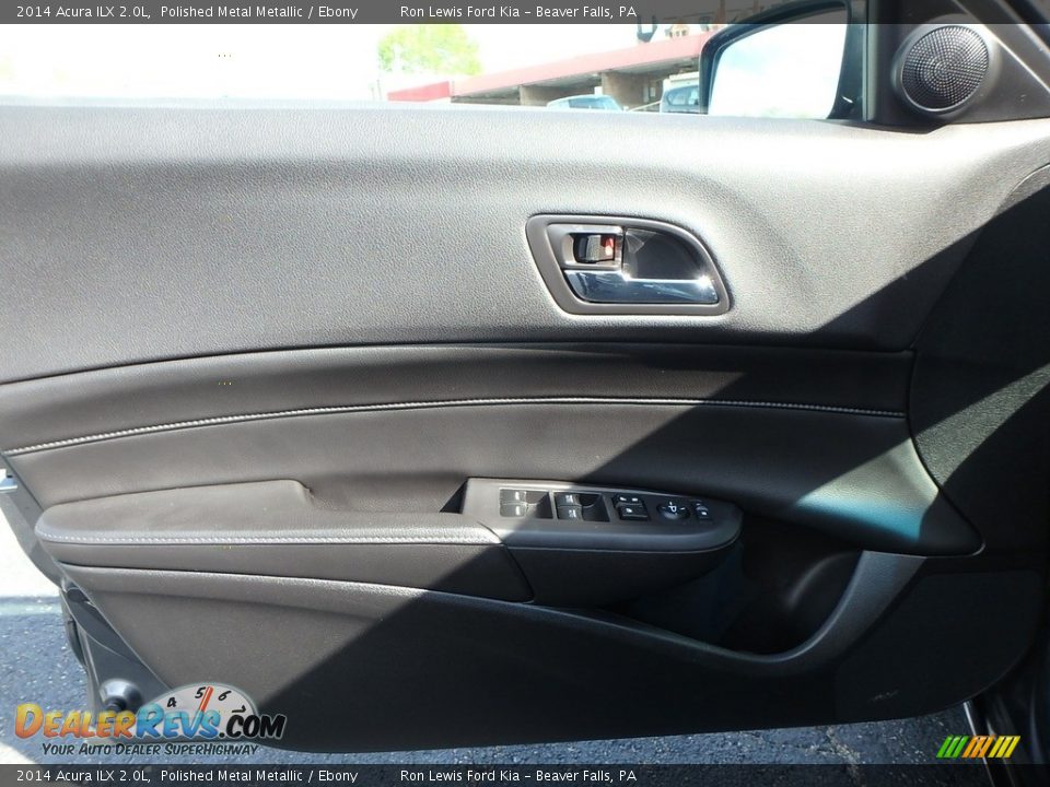 2014 Acura ILX 2.0L Polished Metal Metallic / Ebony Photo #13