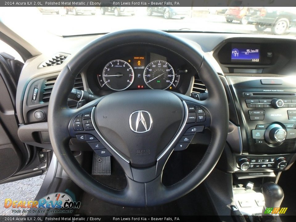 2014 Acura ILX 2.0L Polished Metal Metallic / Ebony Photo #16