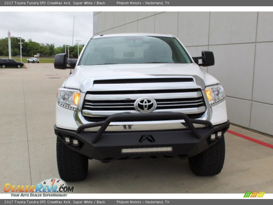 2017 Toyota Tundra SR5 CrewMax 4x4 Super White / Black Photo #3