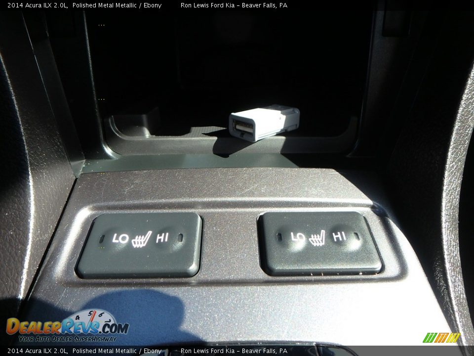 2014 Acura ILX 2.0L Polished Metal Metallic / Ebony Photo #19