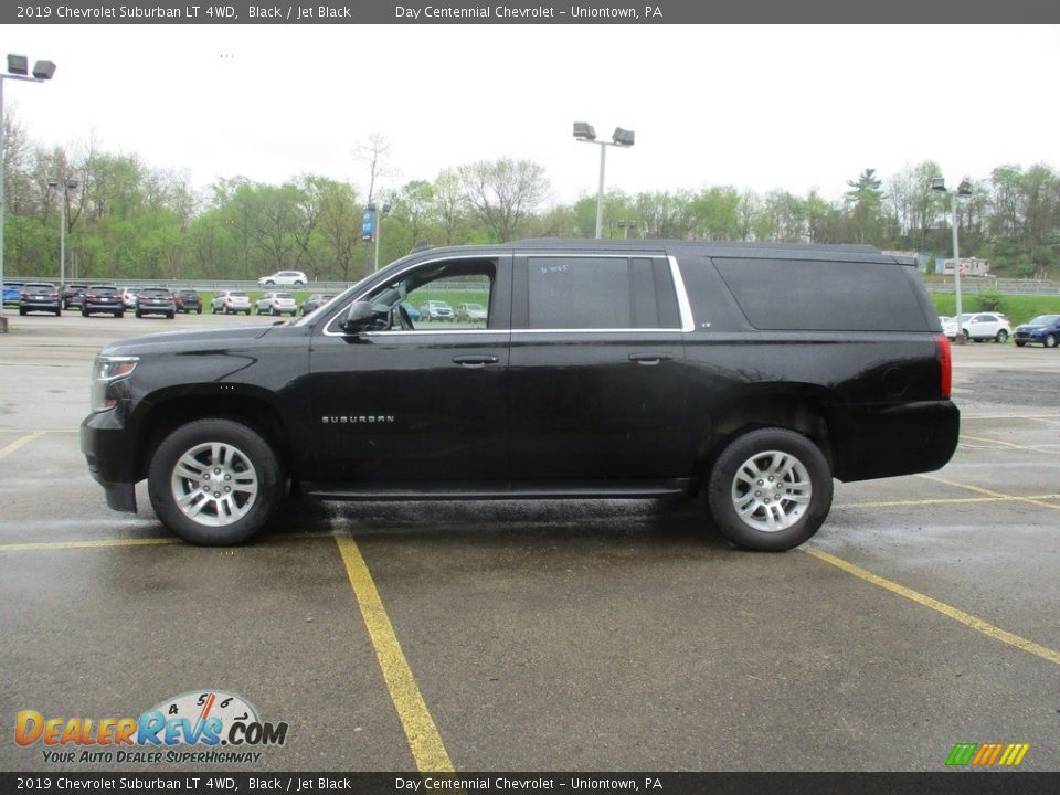 2019 Chevrolet Suburban LT 4WD Black / Jet Black Photo #2