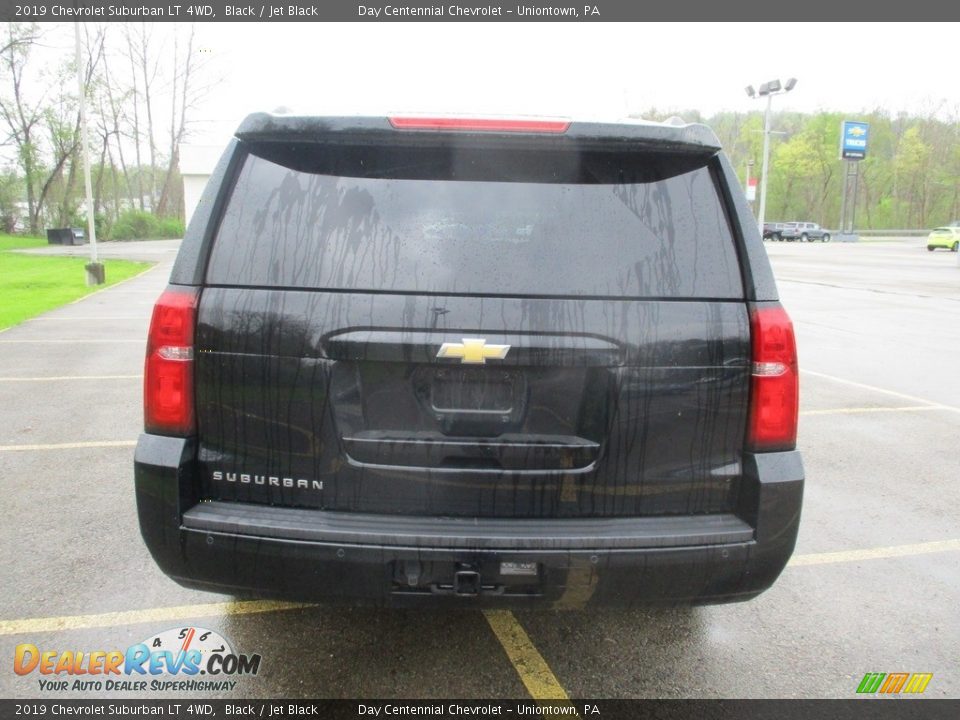 2019 Chevrolet Suburban LT 4WD Black / Jet Black Photo #4