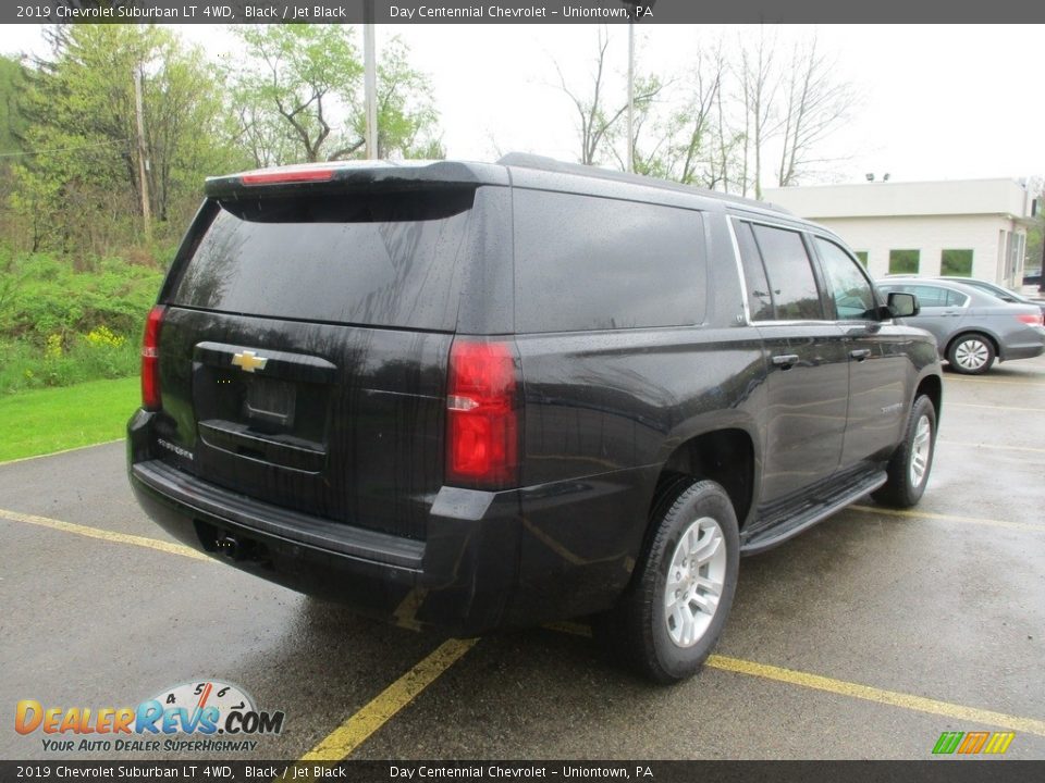 2019 Chevrolet Suburban LT 4WD Black / Jet Black Photo #5
