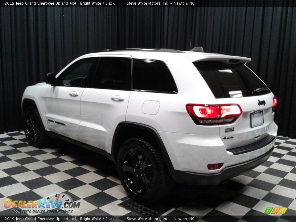 2019 Jeep Grand Cherokee Upland 4x4 Bright White / Black Photo #8