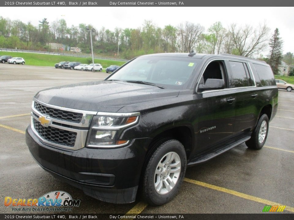 2019 Chevrolet Suburban LT 4WD Black / Jet Black Photo #7