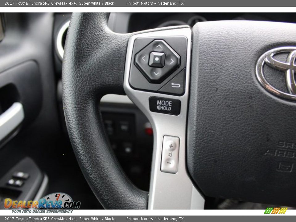 2017 Toyota Tundra SR5 CrewMax 4x4 Super White / Black Photo #15