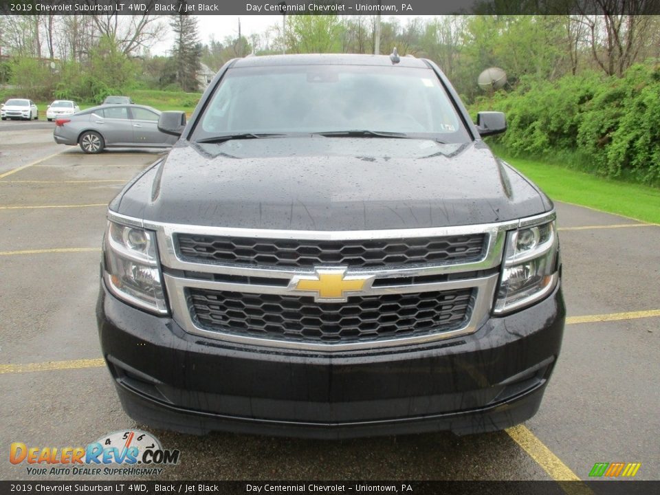 2019 Chevrolet Suburban LT 4WD Black / Jet Black Photo #8