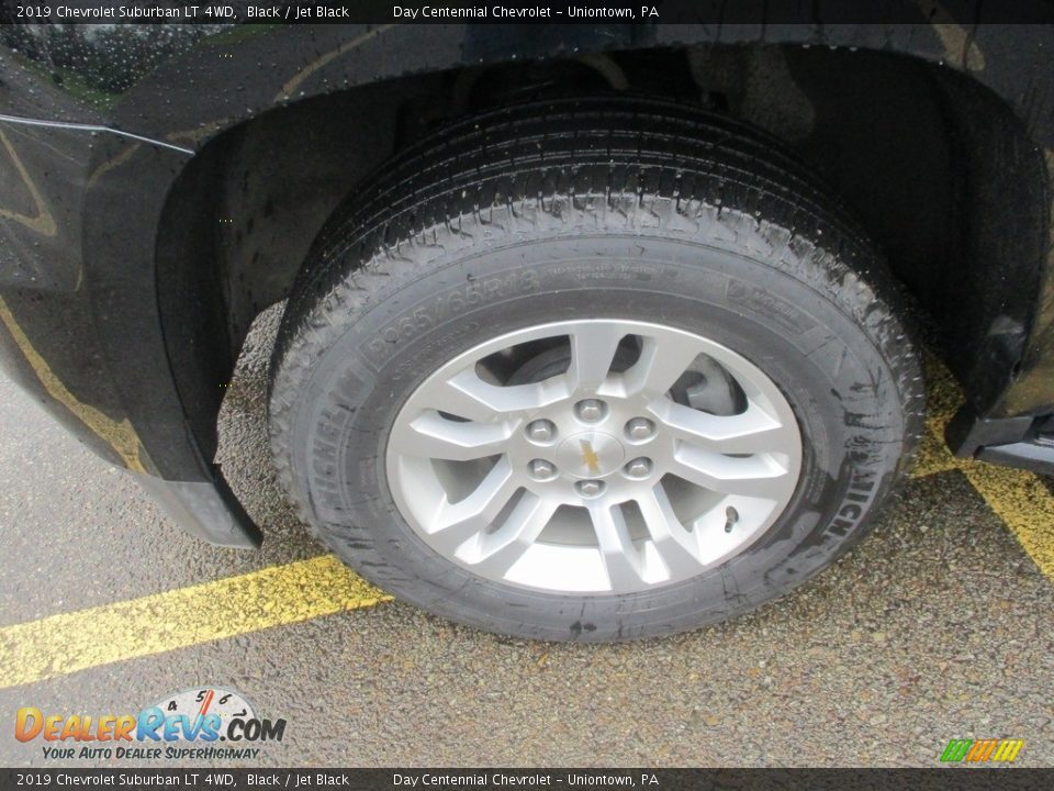 2019 Chevrolet Suburban LT 4WD Black / Jet Black Photo #9