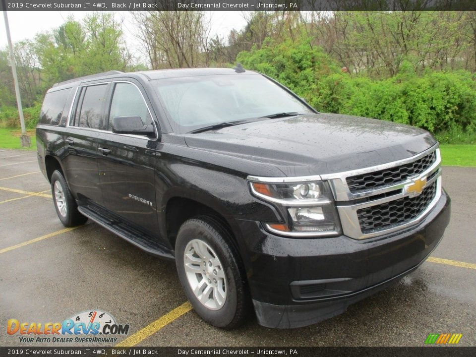 2019 Chevrolet Suburban LT 4WD Black / Jet Black Photo #10