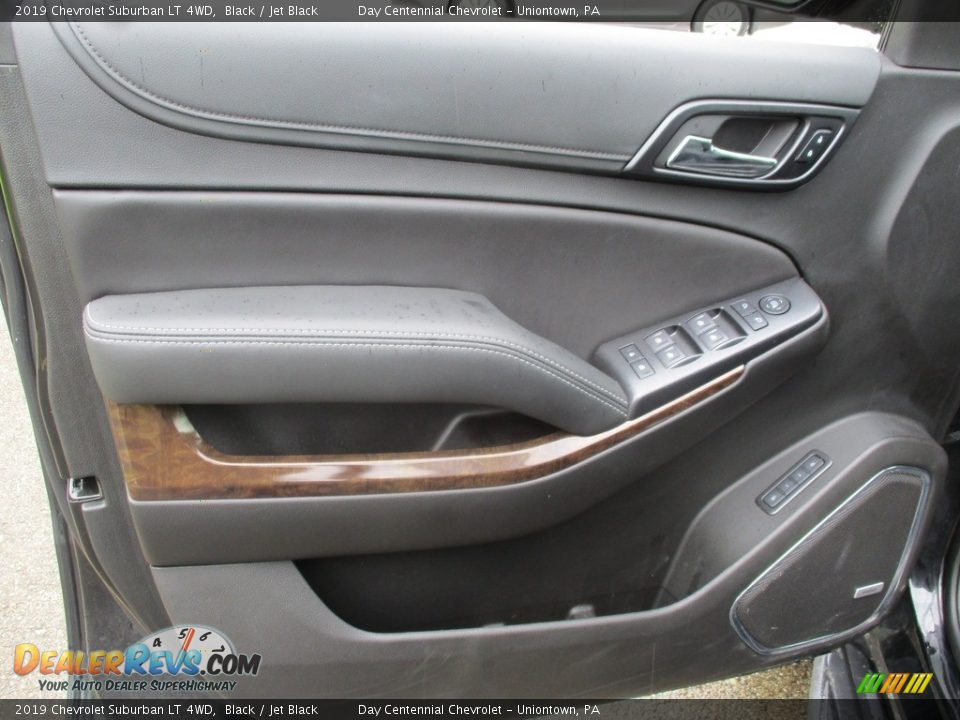 2019 Chevrolet Suburban LT 4WD Black / Jet Black Photo #11
