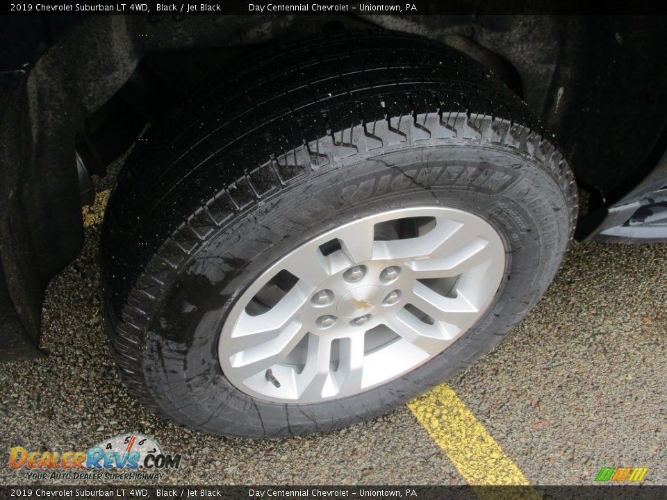 2019 Chevrolet Suburban LT 4WD Black / Jet Black Photo #13