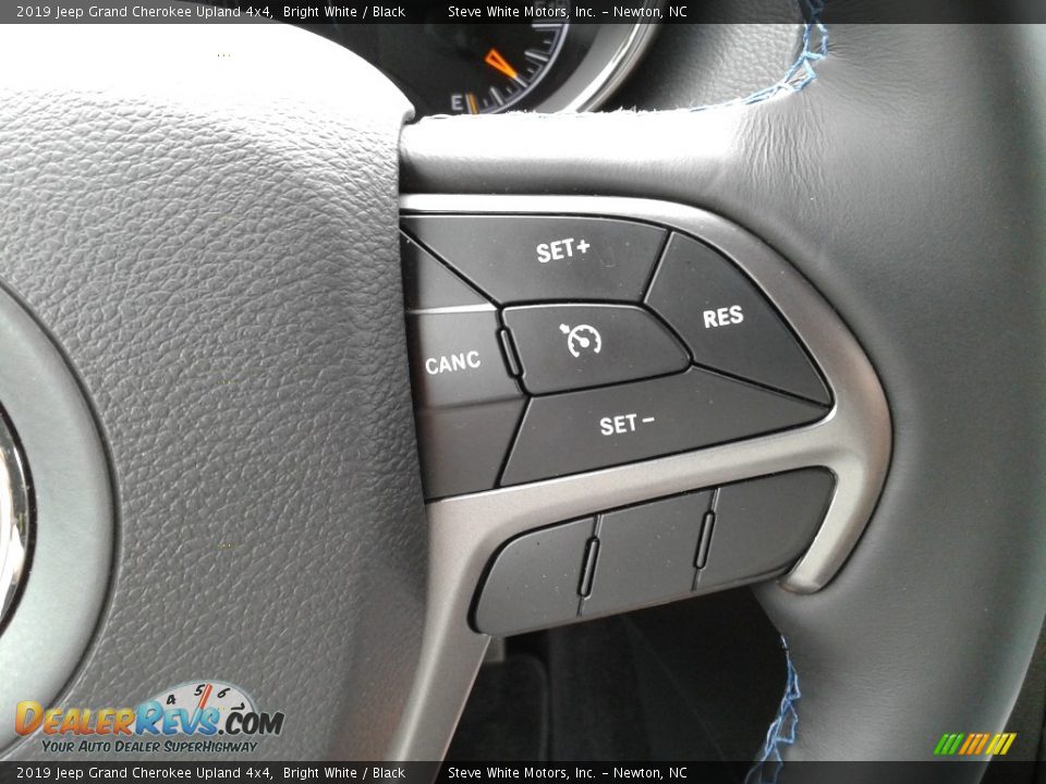 2019 Jeep Grand Cherokee Upland 4x4 Bright White / Black Photo #19