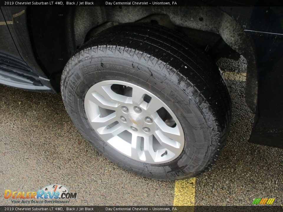 2019 Chevrolet Suburban LT 4WD Black / Jet Black Photo #16