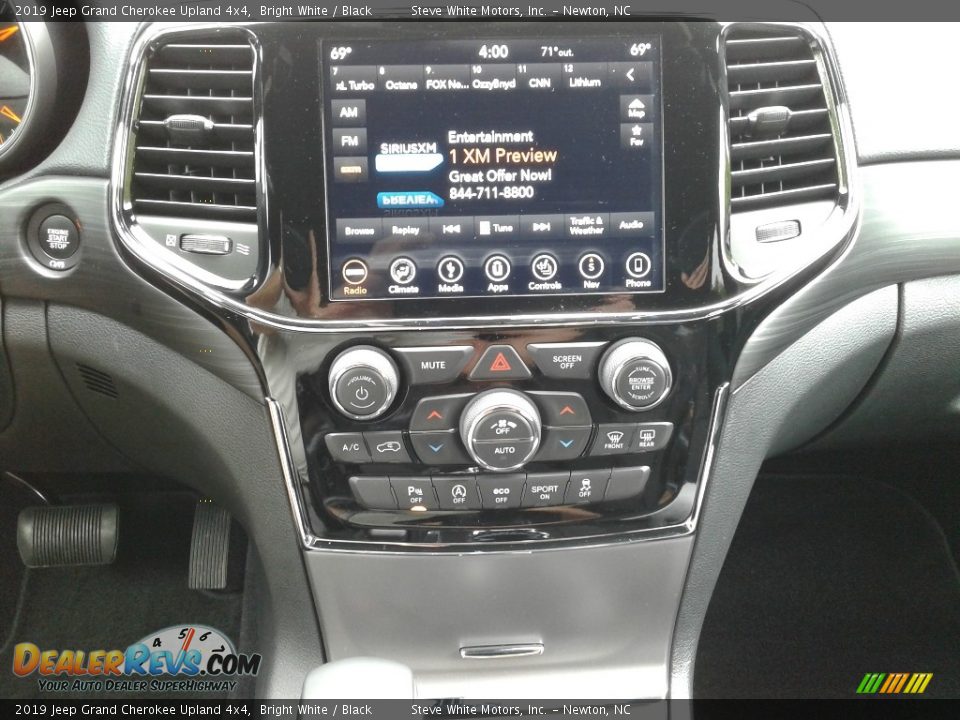 2019 Jeep Grand Cherokee Upland 4x4 Bright White / Black Photo #21