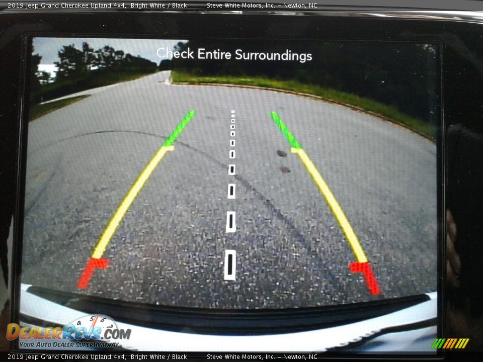 2019 Jeep Grand Cherokee Upland 4x4 Bright White / Black Photo #23