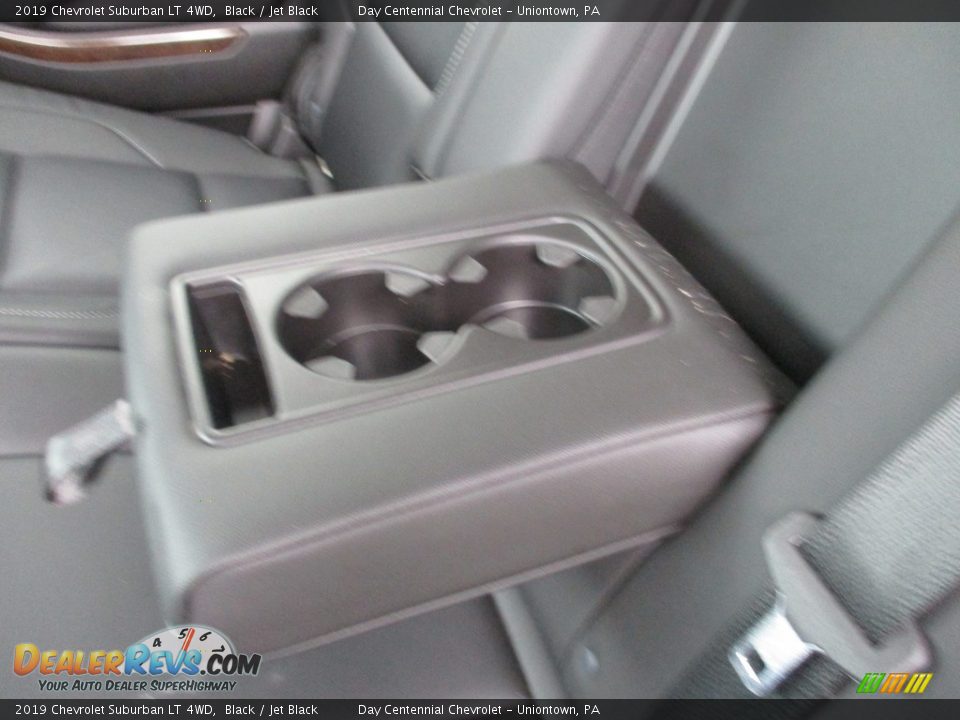 2019 Chevrolet Suburban LT 4WD Black / Jet Black Photo #22