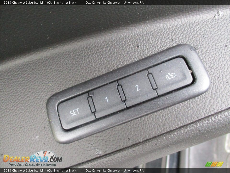 2019 Chevrolet Suburban LT 4WD Black / Jet Black Photo #24