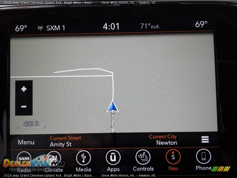 2019 Jeep Grand Cherokee Upland 4x4 Bright White / Black Photo #26