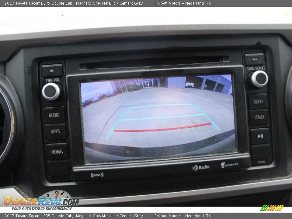 2017 Toyota Tacoma SR5 Double Cab Magnetic Gray Metallic / Cement Gray Photo #12