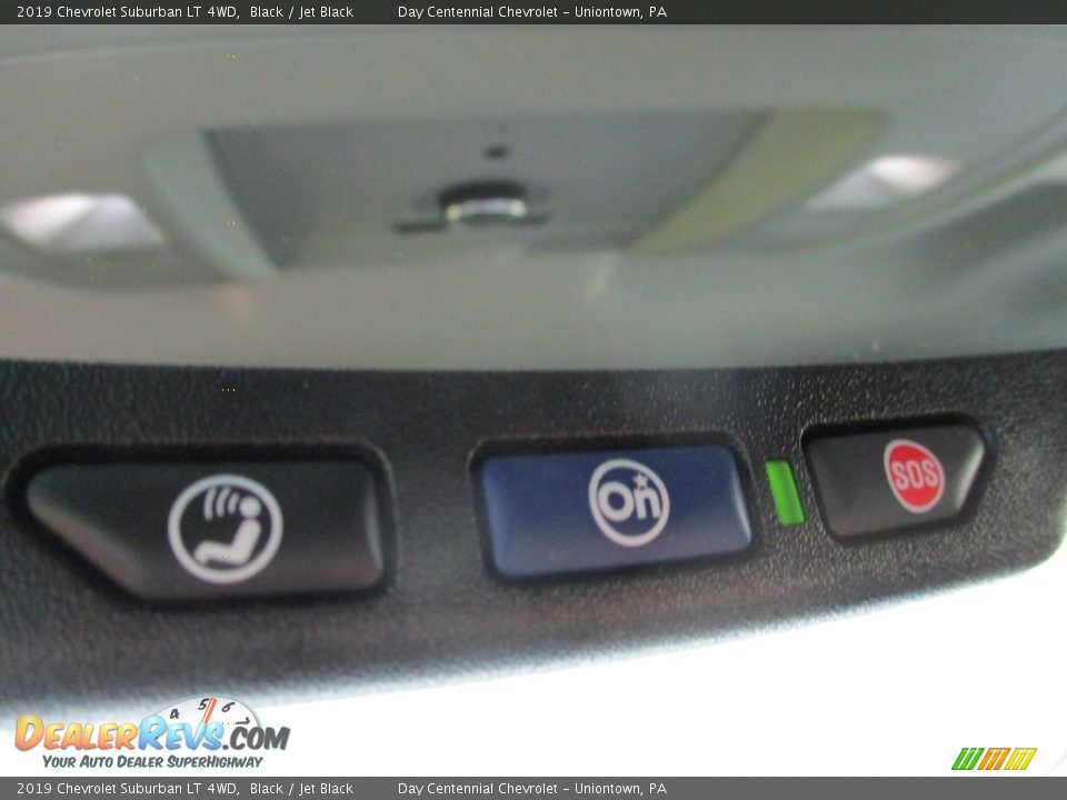 2019 Chevrolet Suburban LT 4WD Black / Jet Black Photo #32