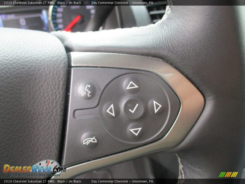 2019 Chevrolet Suburban LT 4WD Black / Jet Black Photo #35