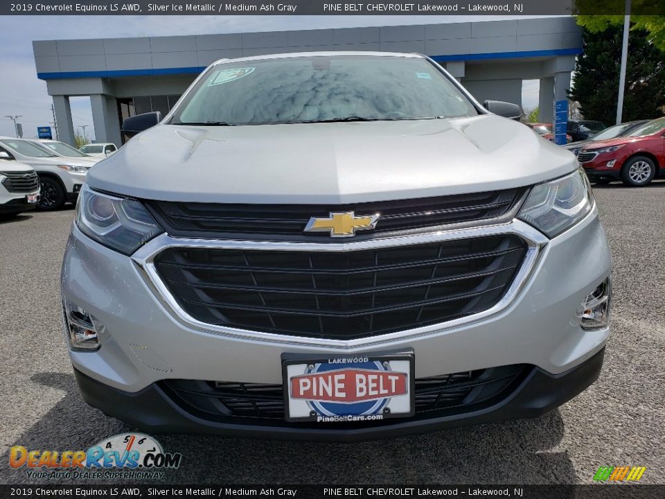 2019 Chevrolet Equinox LS AWD Silver Ice Metallic / Medium Ash Gray Photo #2