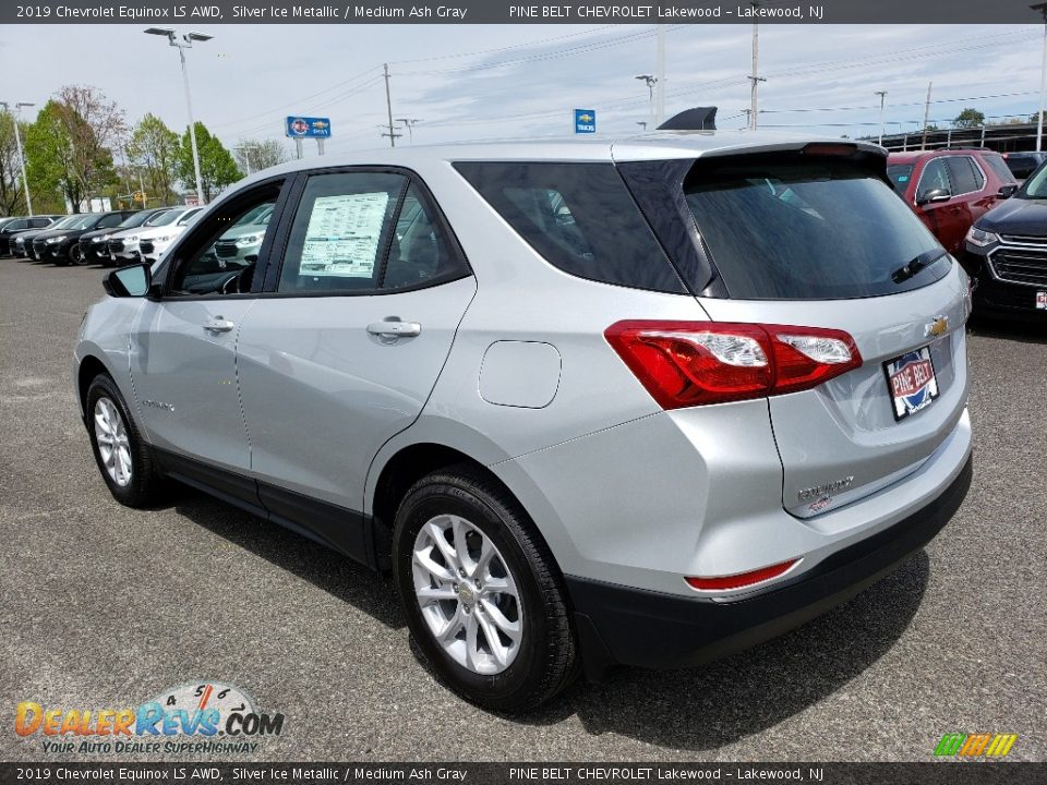 2019 Chevrolet Equinox LS AWD Silver Ice Metallic / Medium Ash Gray Photo #4