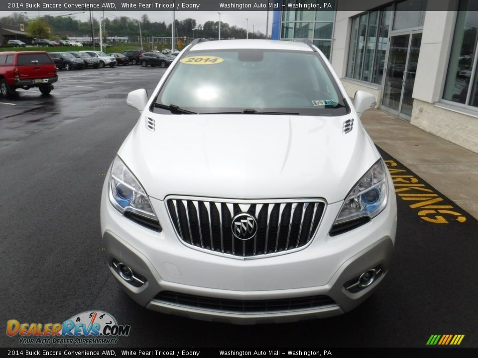 2014 Buick Encore Convenience AWD White Pearl Tricoat / Ebony Photo #4