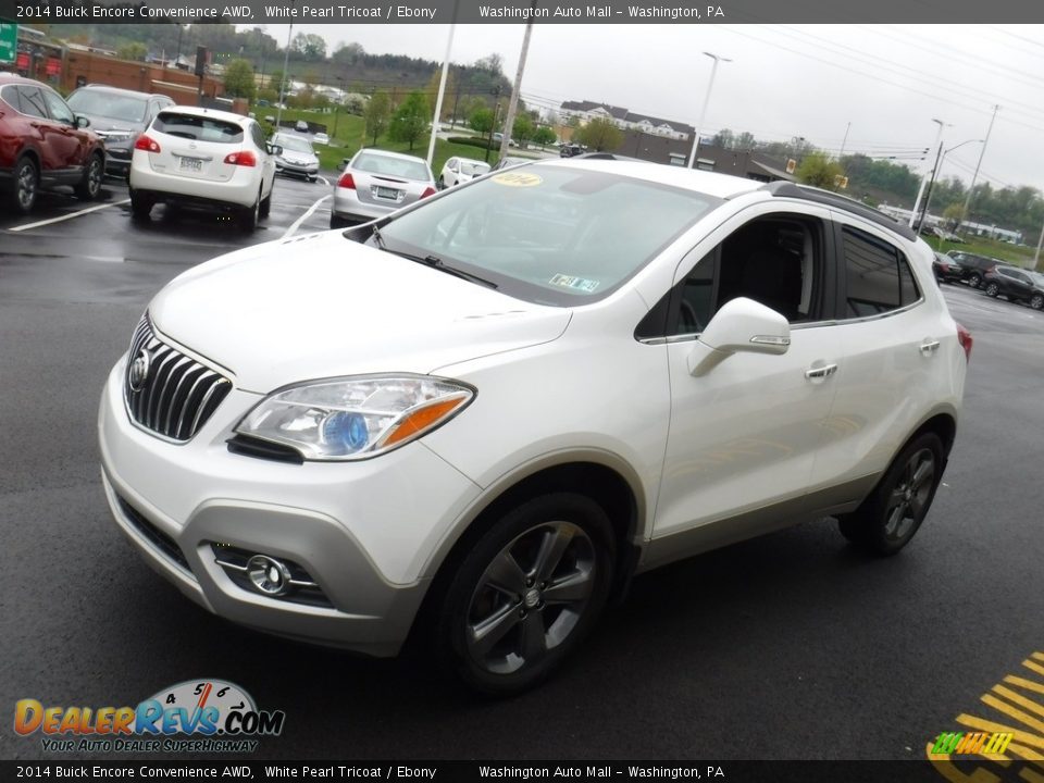 2014 Buick Encore Convenience AWD White Pearl Tricoat / Ebony Photo #5
