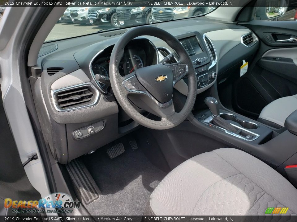 2019 Chevrolet Equinox LS AWD Silver Ice Metallic / Medium Ash Gray Photo #7