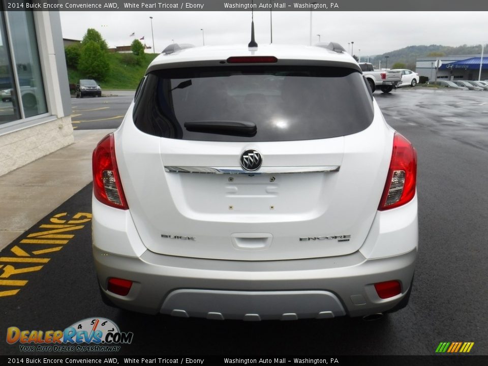 2014 Buick Encore Convenience AWD White Pearl Tricoat / Ebony Photo #8