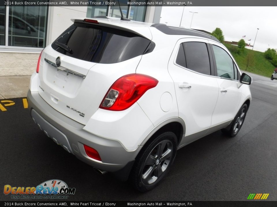 2014 Buick Encore Convenience AWD White Pearl Tricoat / Ebony Photo #9