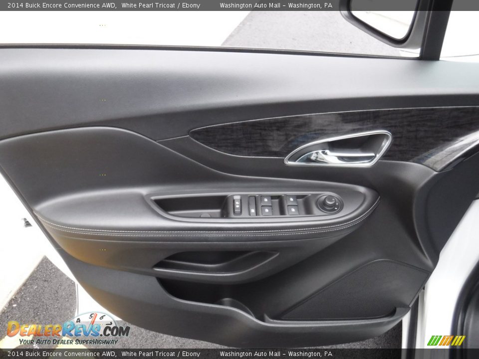 2014 Buick Encore Convenience AWD White Pearl Tricoat / Ebony Photo #12