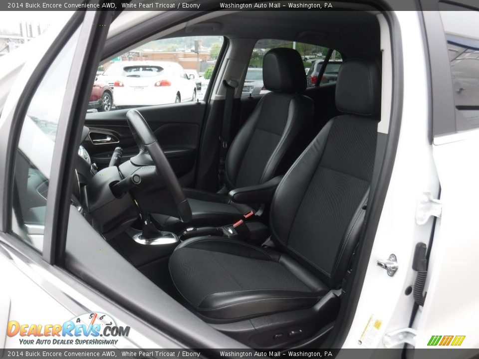 2014 Buick Encore Convenience AWD White Pearl Tricoat / Ebony Photo #13