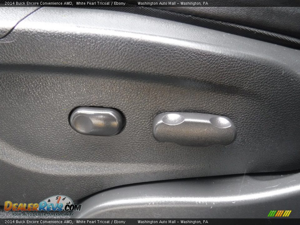 2014 Buick Encore Convenience AWD White Pearl Tricoat / Ebony Photo #14