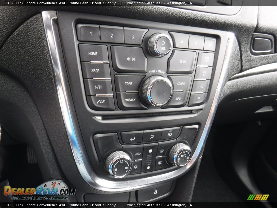 2014 Buick Encore Convenience AWD White Pearl Tricoat / Ebony Photo #16