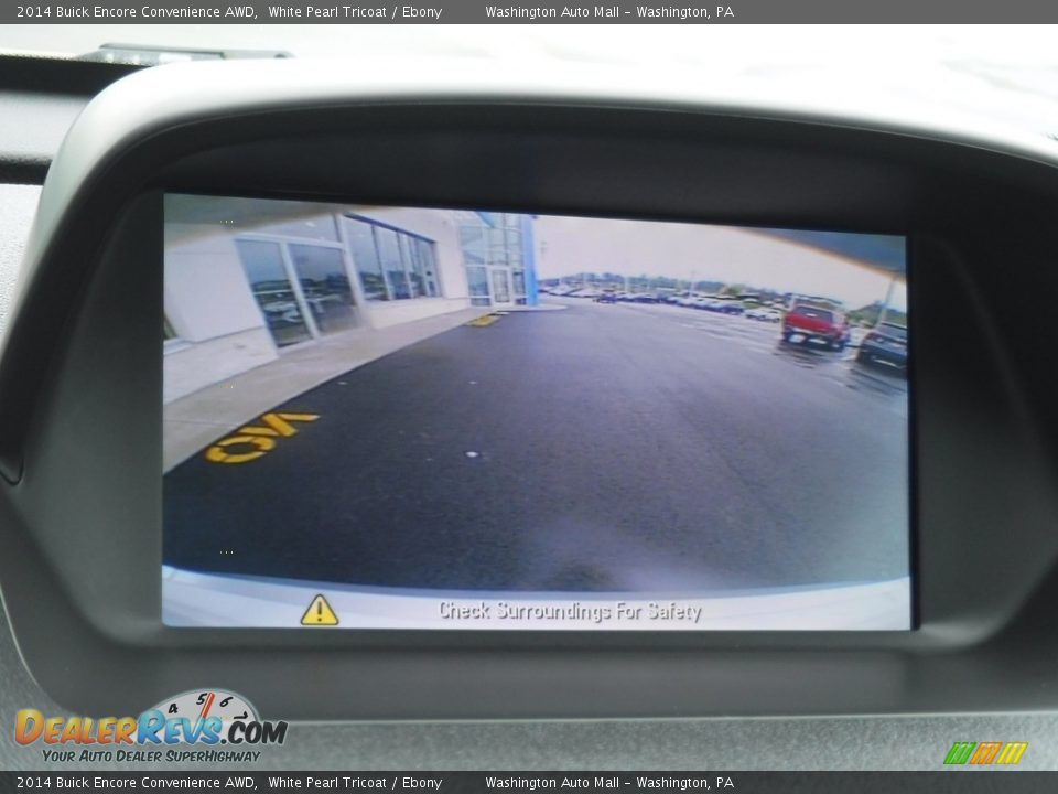 2014 Buick Encore Convenience AWD White Pearl Tricoat / Ebony Photo #18