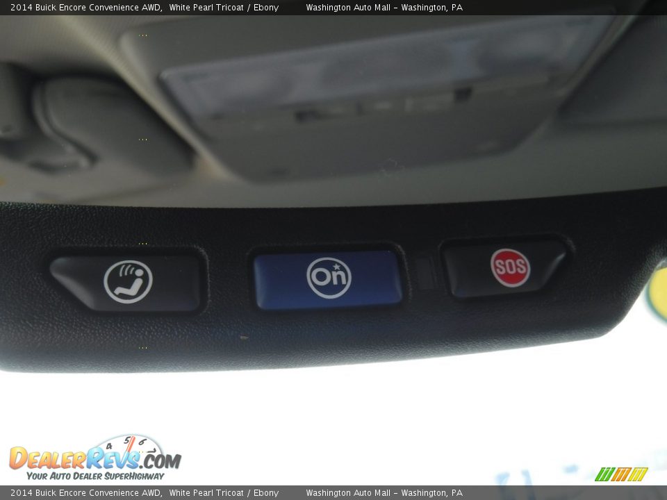 2014 Buick Encore Convenience AWD White Pearl Tricoat / Ebony Photo #19